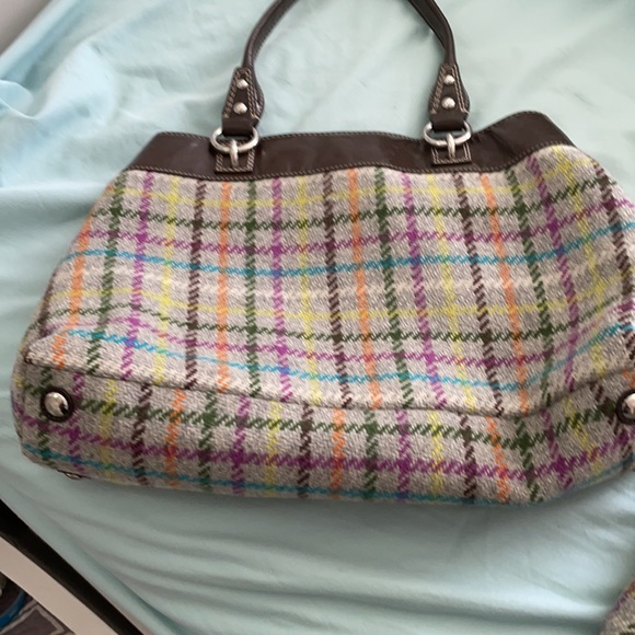 Wool coat and matching handbag from Coach.  Never worn or used. - Picture 8 of 9